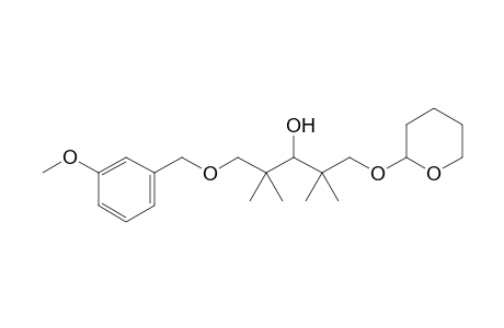 1-(3-Methoxybenzyloxy)-2,2,4,4-tetramethyl-5-(tetrahydro-2H-pyran-2-yloxy)-pentan-3-ol