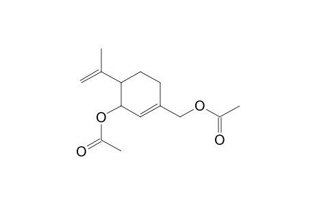 1-Cyclohexene-1-methanol, 3-(acetyloxy)-4-(1-methylethenyl)-, acetate