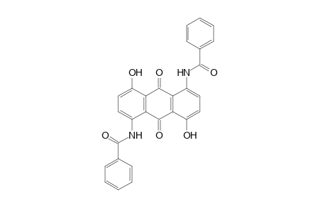 N-[5-(Benzoylamino)-4,8-dihydroxy-9,10-dioxo-9,10-dihydro-1-anthracenyl]benzamide