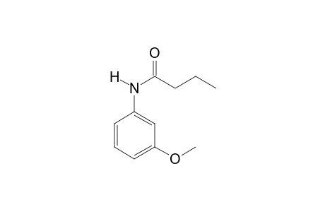 N-(3-Methoxyphenyl)butyramide