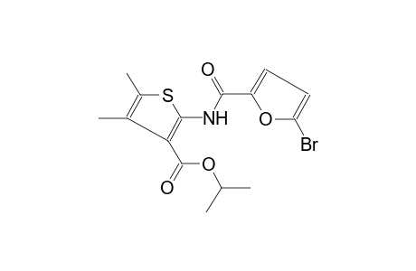 3-thiophenecarboxylic acid, 2-[[(5-bromo-2-furanyl)carbonyl]amino]-4,5-dimethyl-, 1-methylethyl ester
