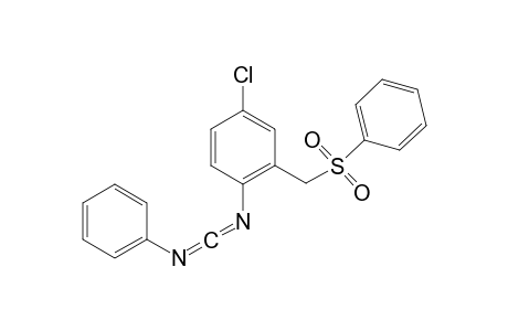 N-[4-Chloro-2-(phenylsulfonyl)phenyl]-N'-phenylcarbodiimide