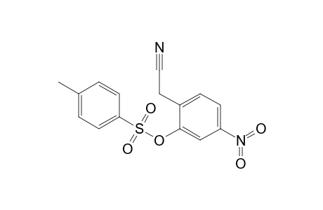2-Cyanomethyl-5-nitrophenyl toluene-4-sulfonate