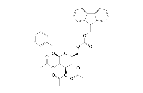 BENZYL-2,3,4-TRI-O-ACETYL-6-FLUORENYL-METHOXYCARBONYL-BETA-D-GLUCOPYRANOSIDE