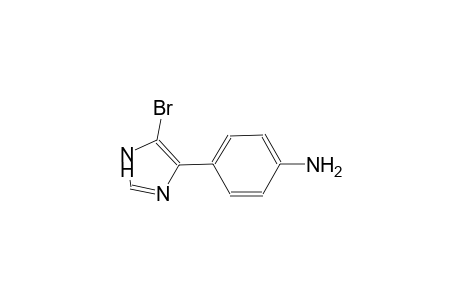 4-(5-bromo-1H-imidazol-4-yl)aniline
