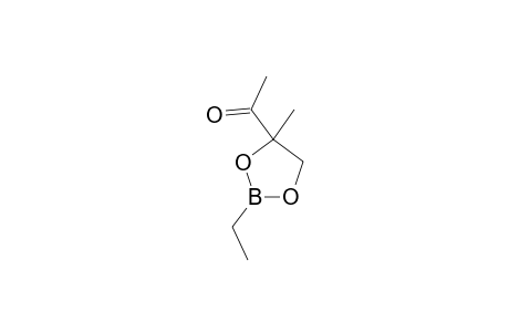 1-(2-Ethyl-4-methyl-1,3,2-dioxaborolan-4-yl)ethanone