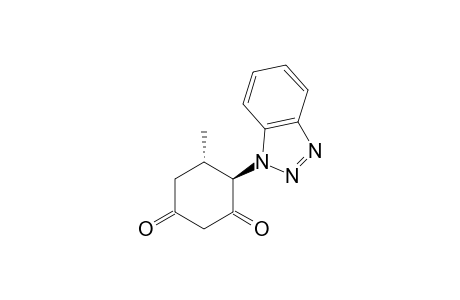 (4R,5S)-4-(1H-1,2,3-Benzotriazol-1-yl)-5-methylcyclohexane-1,3-dione