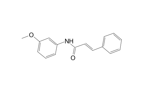 2-Propenamide, N-(3-methoxyphenyl)-3-phenyl-