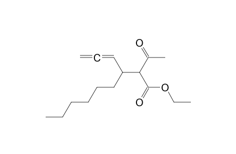 Ethyl 2-acetyl-3-(propa-1,2-dien-1-yl)nonanoate