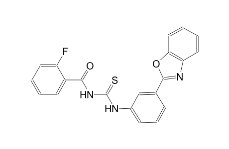 thiourea, N-[3-(2-benzoxazolyl)phenyl]-N'-(2-fluorobenzoyl)-