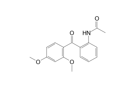 2'-(2,4-dimethoxybenzoyl)acetanilide