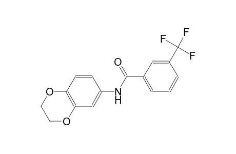 N-(2,3-dihydro-1,4-benzodioxin-6-yl)-3-(trifluoromethyl)benzamide
