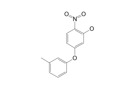 Benzene, 1-nitro-4-(m-methylphenoxy)-2-hydroxy-