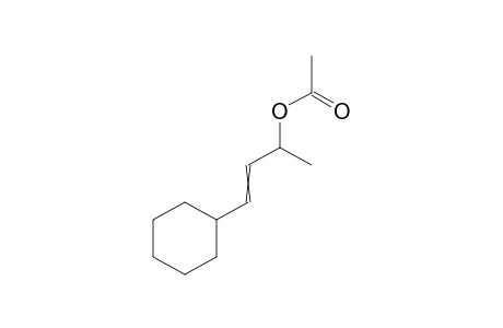 4-cyclohexylbut-3-en-2-yl acetate