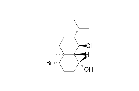 (1R,4S,4aS,7R,8R,8aS)-4-bromanyl-8-chloranyl-1,4a-dimethyl-7-propan-2-yl-2,3,4,5,6,7,8,8a-octahydronaphthalen-1-ol
