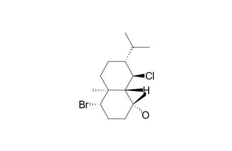 (1R,4S,4aS,7R,8R,8aS)-4-bromanyl-8-chloranyl-1,4a-dimethyl-7-propan-2-yl-2,3,4,5,6,7,8,8a-octahydronaphthalen-1-ol