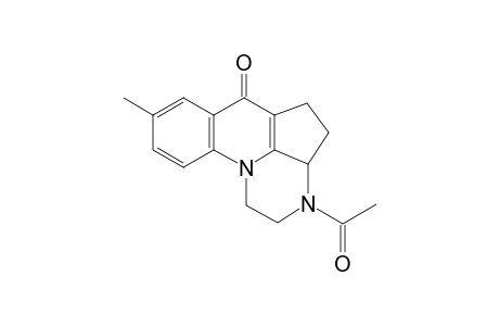 3-Acetyl-8-methyl-1,2,3,3a,4,5-hexahydro-6H-3,10b-diazaacephenanthrylen-6-one
