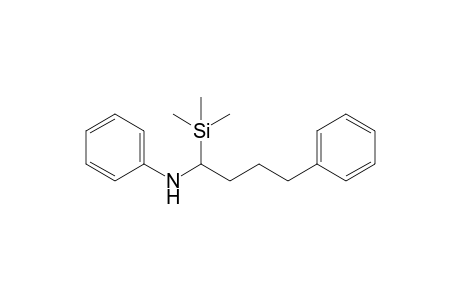 N-(4-phenyl-1-(trimethylsilyl)butyl)aniline
