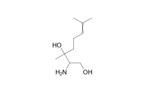 2-Amino-3,7-dimethyl-6-octene-1,3-diol