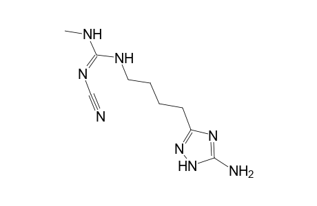 1-[4-(3-amino-1H-1,2,4-triazol-5-yl)butyl]-3-cyano-2-methyl-guanidine