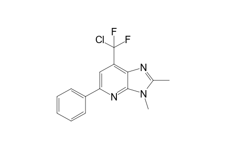 2,3-Dimethyl-5-phenyl-7-(chlorodifluoromethyl)-3H-imidazo[4,5-b]pyridine