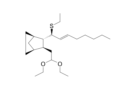 (1S,2S,3R,4R)-2-[1(R)-ETHYLMERCAPTOOCT-2E-ENYL]-3-(2,2-DIETHOXYETHYL)BICYCLO[2.2.1]HEPTANE
