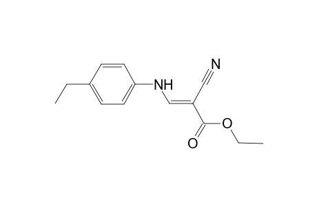 Ethyl (2E)-2-cyano-3-(4-ethylanilino)-2-propenoate