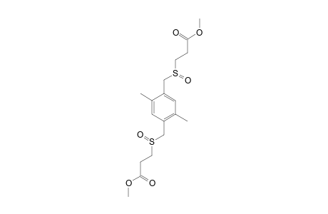 DIMETHYL-3,3'-[(2,5-DIMETHYL-1,4-PHENYLENE)-BIS-(METHYLENESULFINYL)]-DIPROPANOATE