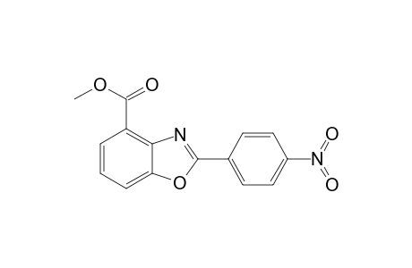 2-(4-nitrophenyl)-1,3-benzoxazole-4-carboxylic acid methyl ester