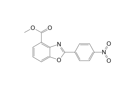 2-(4-nitrophenyl)-1,3-benzoxazole-4-carboxylic acid methyl ester