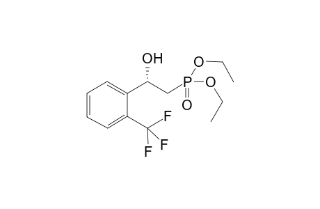 Diethyl-(S)-2-hydroxy-2-(2-trifluoromethylphenyl)-ethanephosphonate