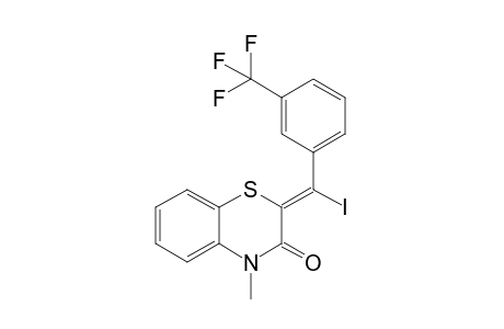 2-{(E)-Iodo[3-(trifluoromethyl)phenyl]methylidene}-4-methyl-2H-benzo[b][1,4]thiazin-3(4H)-one