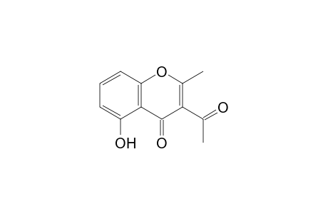 3-Acetyl-5-hydroxy-2-methyl-4H-chromen-4-one