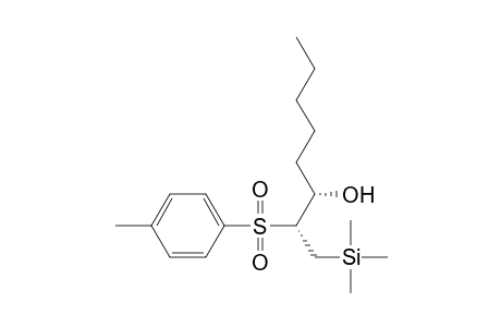 (2R,3S)-2-(-p-Tolylsulfonyl)-1-(trimethylsilyl)-3-octanol