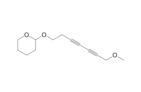 Tetrahydro-2-(7'-methoxyhepta-3',5'-diynyloxy)-2h-pyran