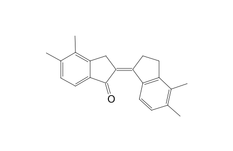 4,5-Dimethyl-2-( 4',5'-dimethylindanylidene-1-)-indan-1-one