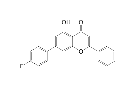 7-(4-Fluorophenyl)-5-hydroxy-2-phenyl-4H-chromen-4-one