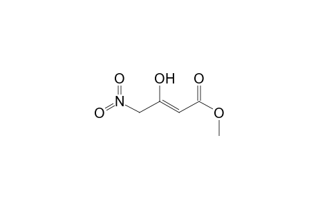 2-Butenoic acid, 3-hydroxy-4-nitro-, methyl ester