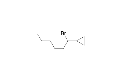 1-bromo-1-cyclopropyl-hexane