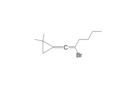 Cyclopropane, 1-(2-bromo-1-hexenylideno)-2,2-dimethyl-