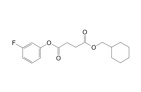 Succinic acid, cyclohexylmethyl 3-fluorophenyl ester