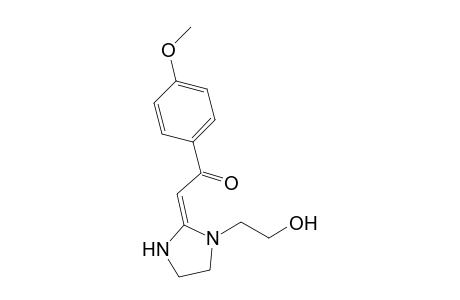 2-[(4'-Methoxybenzoyl)methylene]-1-(2'-hydroxyethyl)imidazolidine