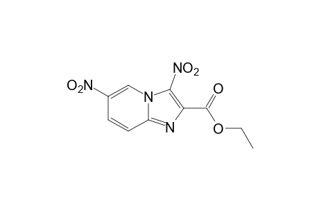 3,6-dinitroimidazo[1,2-a]pyridine-2-carboxylic acid, ethyl ester