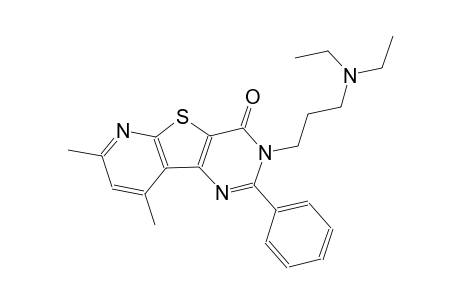pyrido[3',2':4,5]thieno[3,2-d]pyrimidin-4(3H)-one, 3-[3-(diethylamino)propyl]-7,9-dimethyl-2-phenyl-
