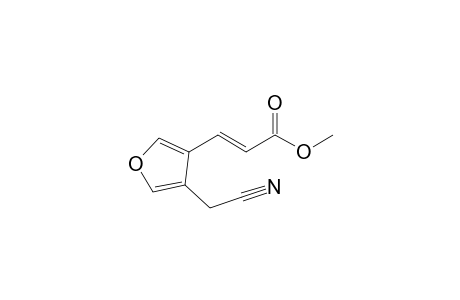 (E)-3-[4-(cyanomethyl)-3-furanyl]-2-propenoic acid methyl ester