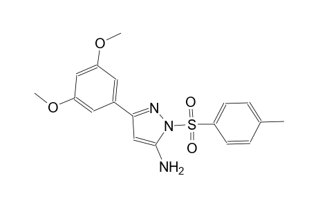 1H-pyrazol-5-amine, 3-(3,5-dimethoxyphenyl)-1-[(4-methylphenyl)sulfonyl]-
