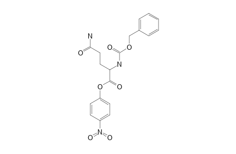 N-CARBOXY-L-GLUTAMINE, N-BENZYL p-NITROPHENYL ESTER