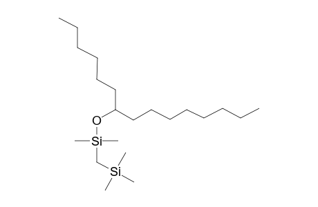 [(1-Hexylnonyl)oxy](dimethyl)[(trimethylsilyl)methyl]silane