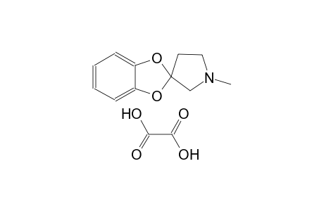 1'-methylspiro[benzo[d][1,3]dioxole-2,3'-pyrrolidine] oxalate