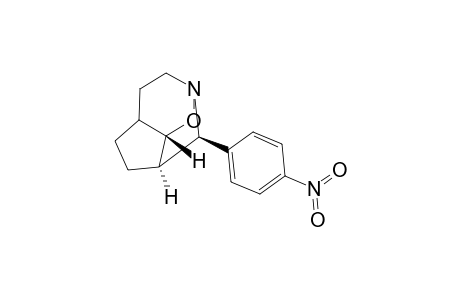 (2R*,3R*,7S*)-2-p-nitrophenyl-8-oxa-1-azatricyclo[4.2.2.0(3.7)]decane